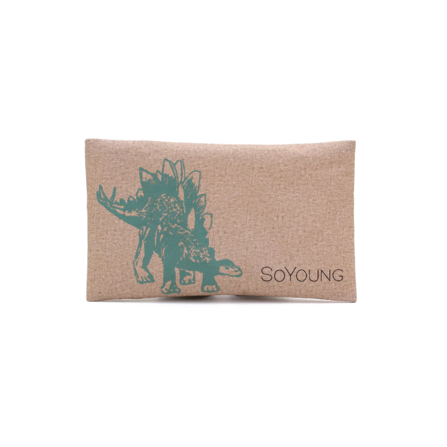 soyoung sweat free ice pack - green stegosaurus