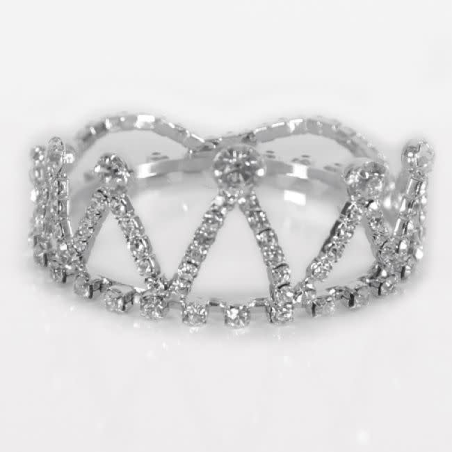 stephan baby keepsake mini crystal crown - newborn