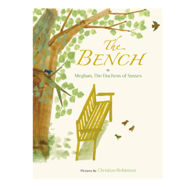 meghan the duchess of sussex; the bench, hardcover book