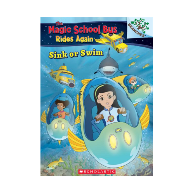 the magic school bus; rides again - sink or swim, paperback book