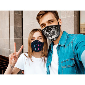 top trenz large adult mask - blue camo