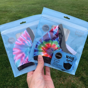 top trenz medium 8 years+ youth/adult mask - primary tie dye