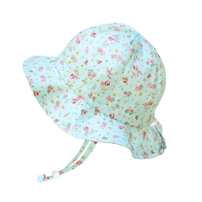 Jan + Jul Cotton Floppy Sun Hat - Retro Rose