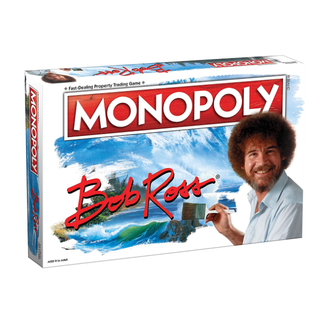 usaopoly monopoly - bob ross
