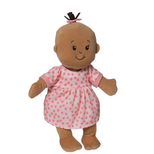 manhattan toy wee baby stella doll - pink dress