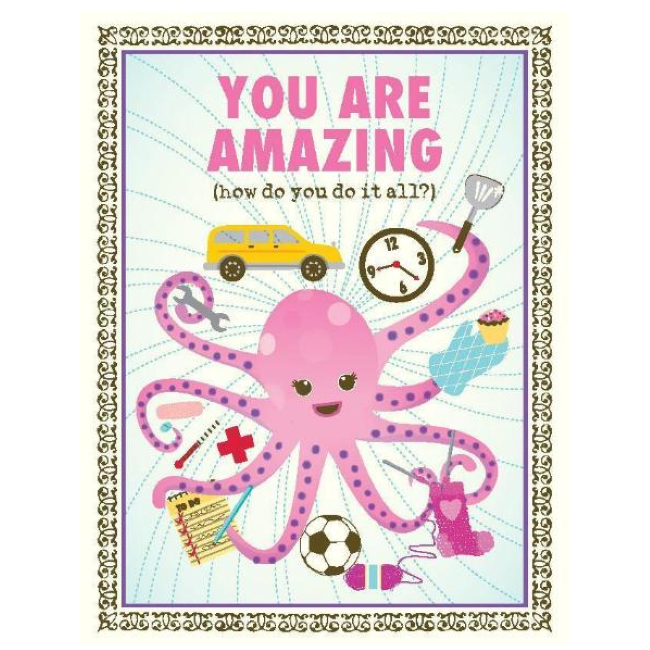 yellow bird paper greetings - how do you do it all card