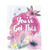 yellow bird paper greetings - you've got this verve card
